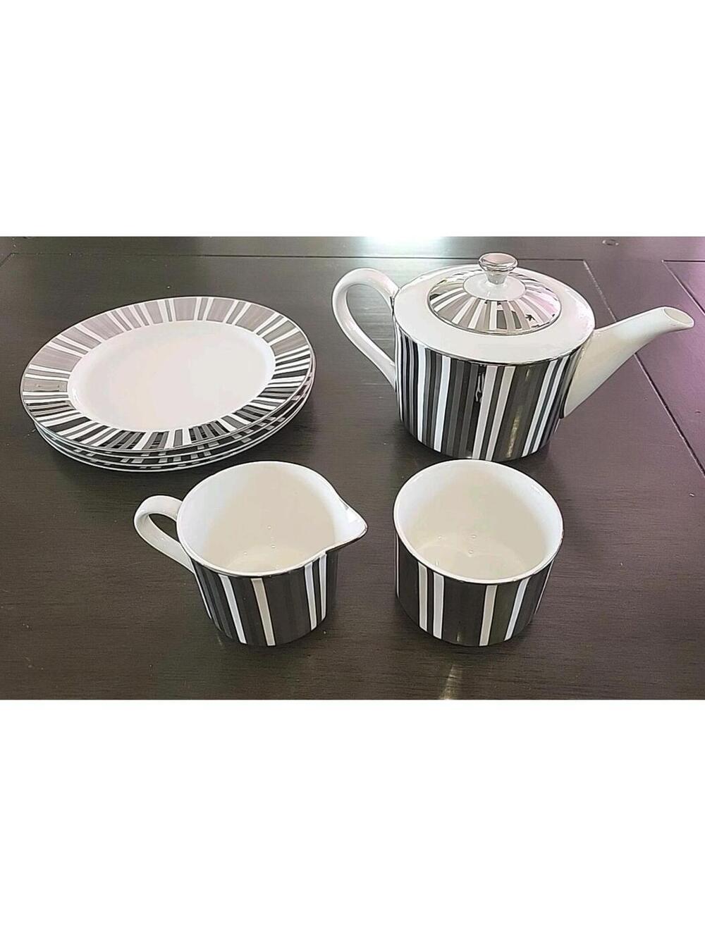 Beautiful Graces Teaware 7 Piece Tea Set